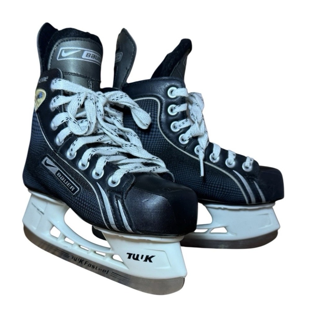 Bauer Supreme One05 Ice Hockey Skates Youth‎ US 4 Black TUUK Lightspeed